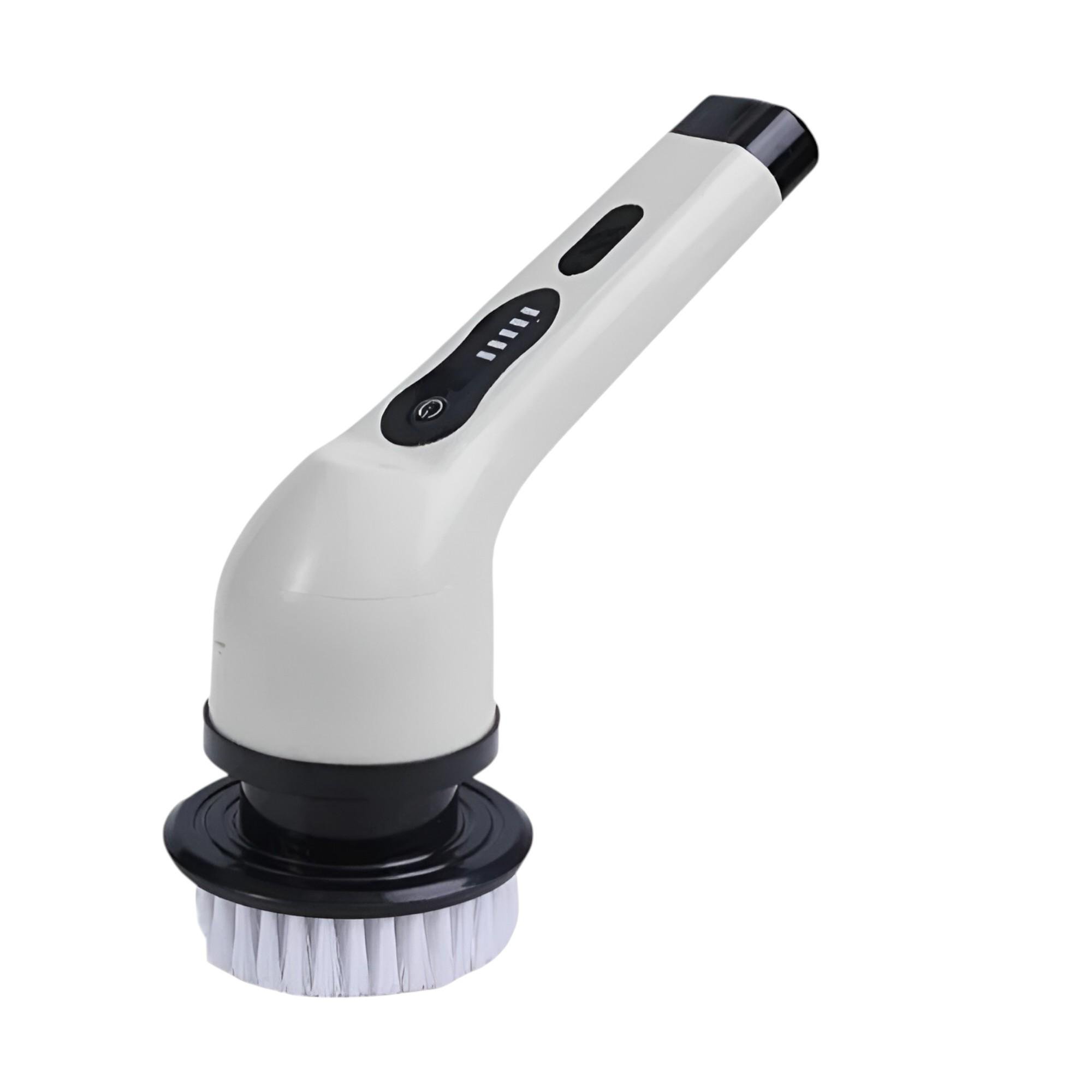 Щетка для уборки электрическая Stenson R97843 USB 25W 9 насадок Белый с черным (26816017)