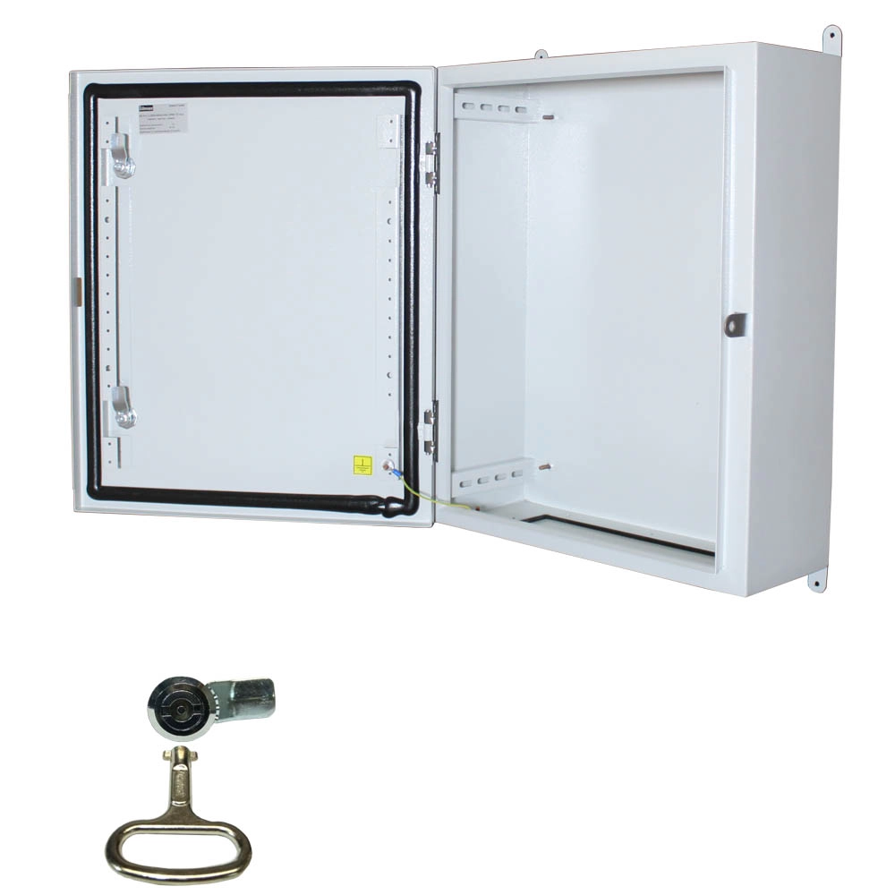 Бокс монтажный навесной BW t=1,2 IP65 У2 без панели с металлическим замком 600х500х300 мм (Б00052753)