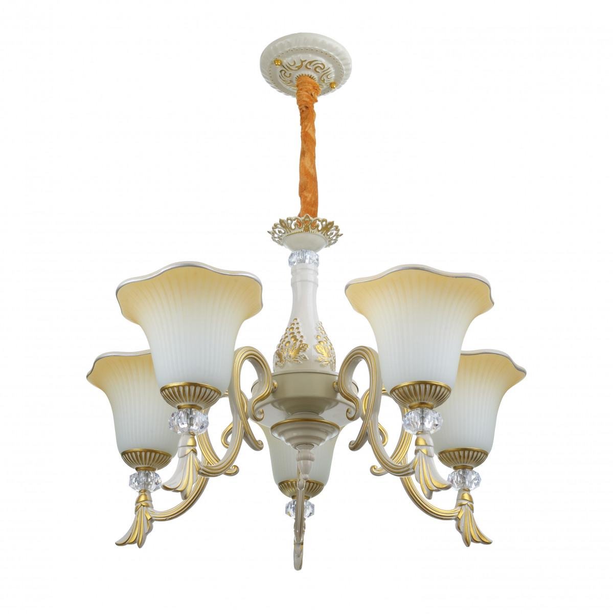 Люстра підвісна Brille BKL-685S/5 E27 прованс