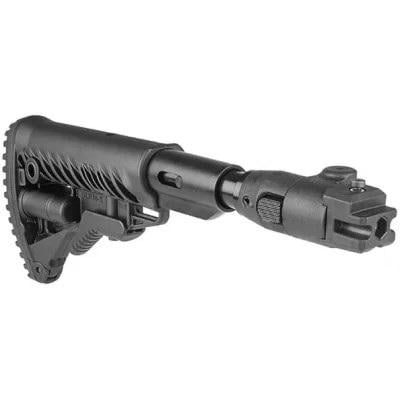 Приклад FAB M4 с амортизатором для AK 47 полимер Черный (7000460) - фото 3 Приклад FAB M4 с амортизатором для AK 47 полимер Черный (7000460) - фото 3