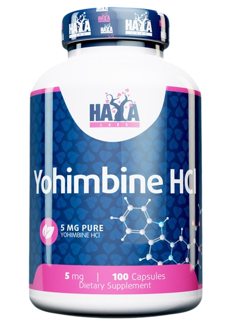 Йохимбин гидрохлорид Haya Labs Yohimbine HCL 5 мг 100 капсул