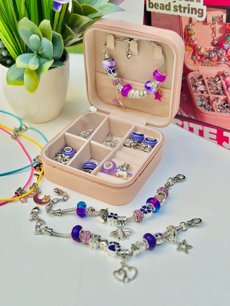 Набір для створення прикрас/шарм браслетів/підвісок з бусин у шкатулці (2654615846) Набір для створення прикрас/шарм браслетів/підвісок з бусин у шкатулці (2654615846)