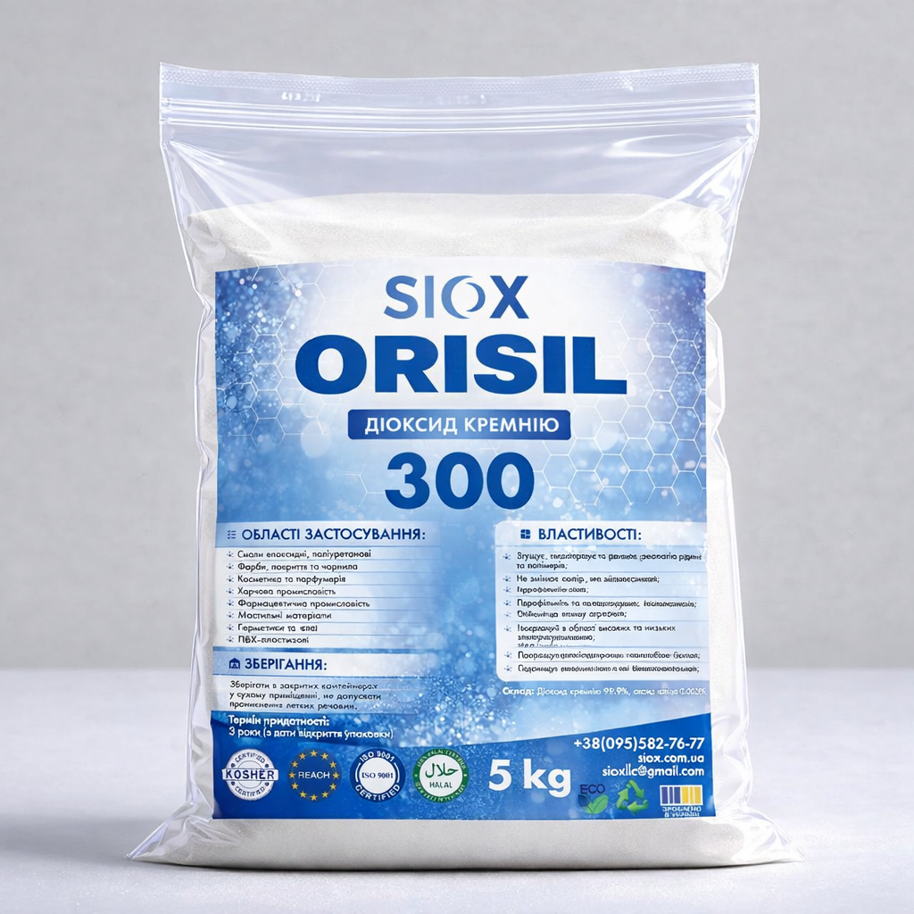 Диоксид кремния SIOX ORISIL 300 5 кг (35424149)