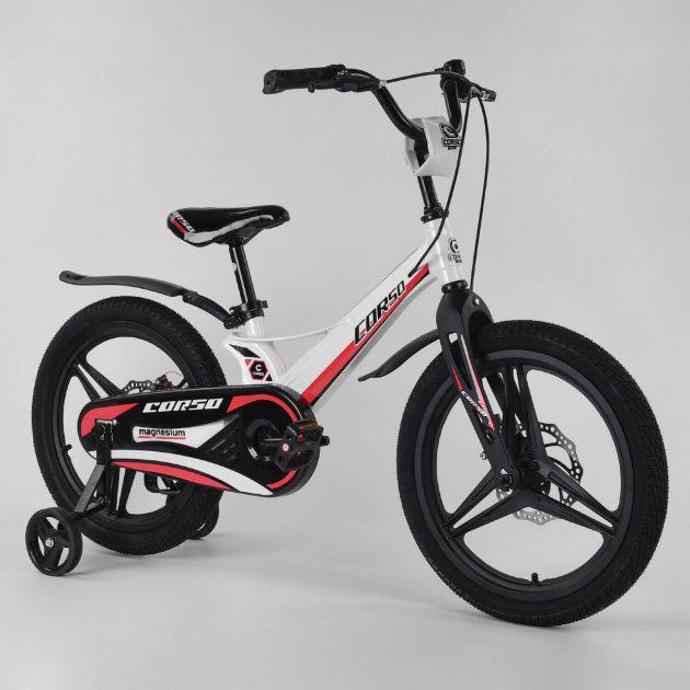 Велосипед двухколесный Corso 18 MG-18405 18" Белый