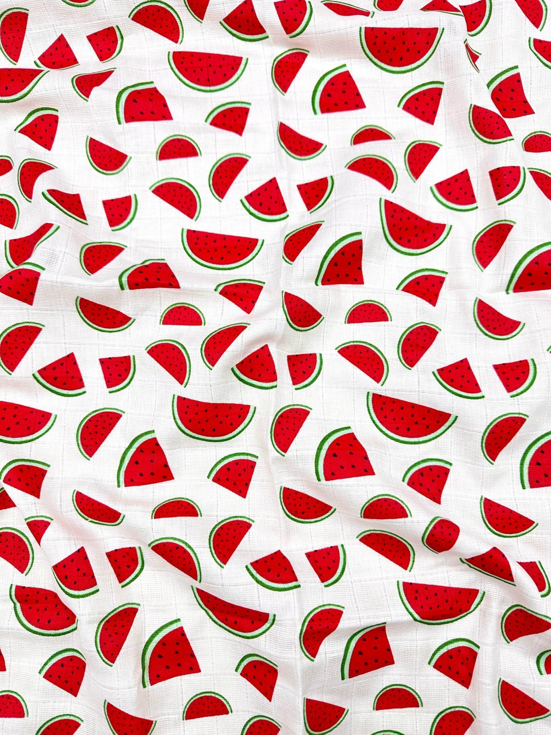 Пелюшка муслінова Кавунчики #21 100х80 см (111163)