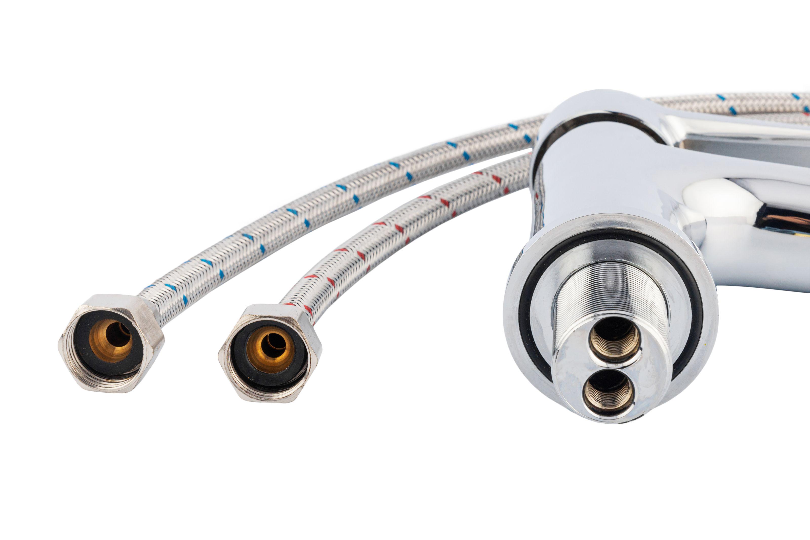 Смеситель для гигиенического душа Kroner  Elbe на биде CV023574 Хром (135900) - фото 3