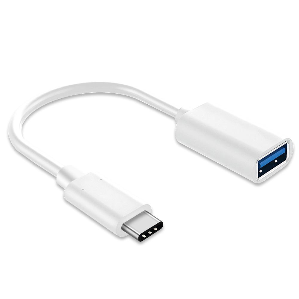 Адаптер OTG XOKO AC 230 Type C USB з кабелем White