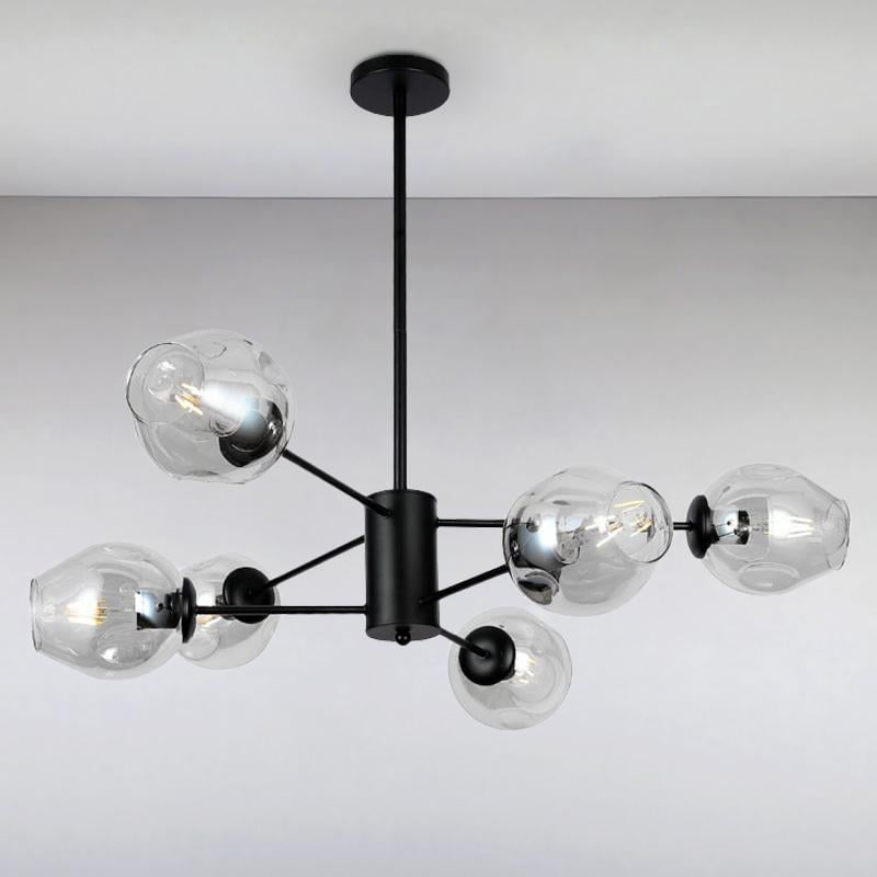 Люстра подвесная Light House LS-15178-6 Черный