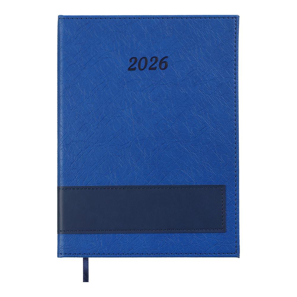 Дневник датированный 2026 Buromax Prestige A5 336 стр. Синий (BM.21147-02)