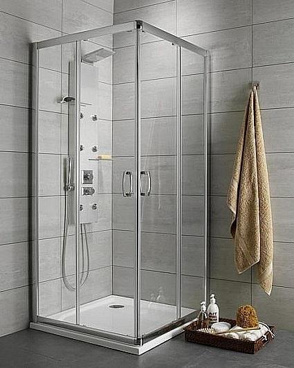 Душевая кабина Radaway Premium Plus C/D 80x80 см Стекло графитовое (30463-01-05N)