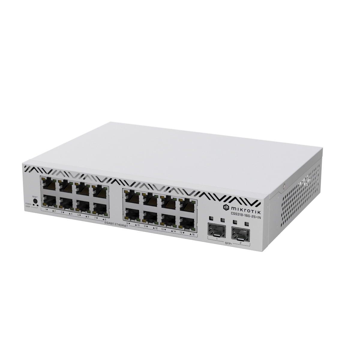 Коммутатор MikroTik CSS318-16G-2S+IN - фото 2