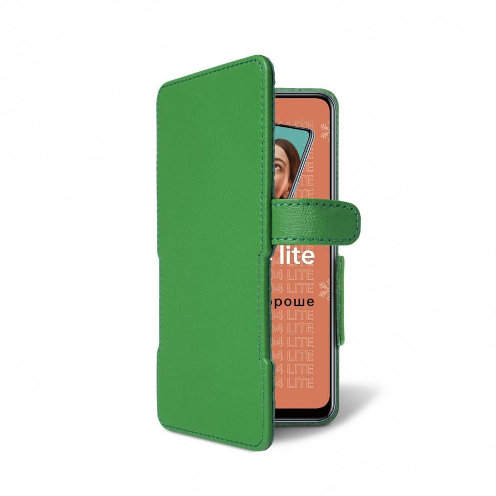 Чехол книжка Stenk Prime для OPPO Reno4 Lite Зеленый (68229)