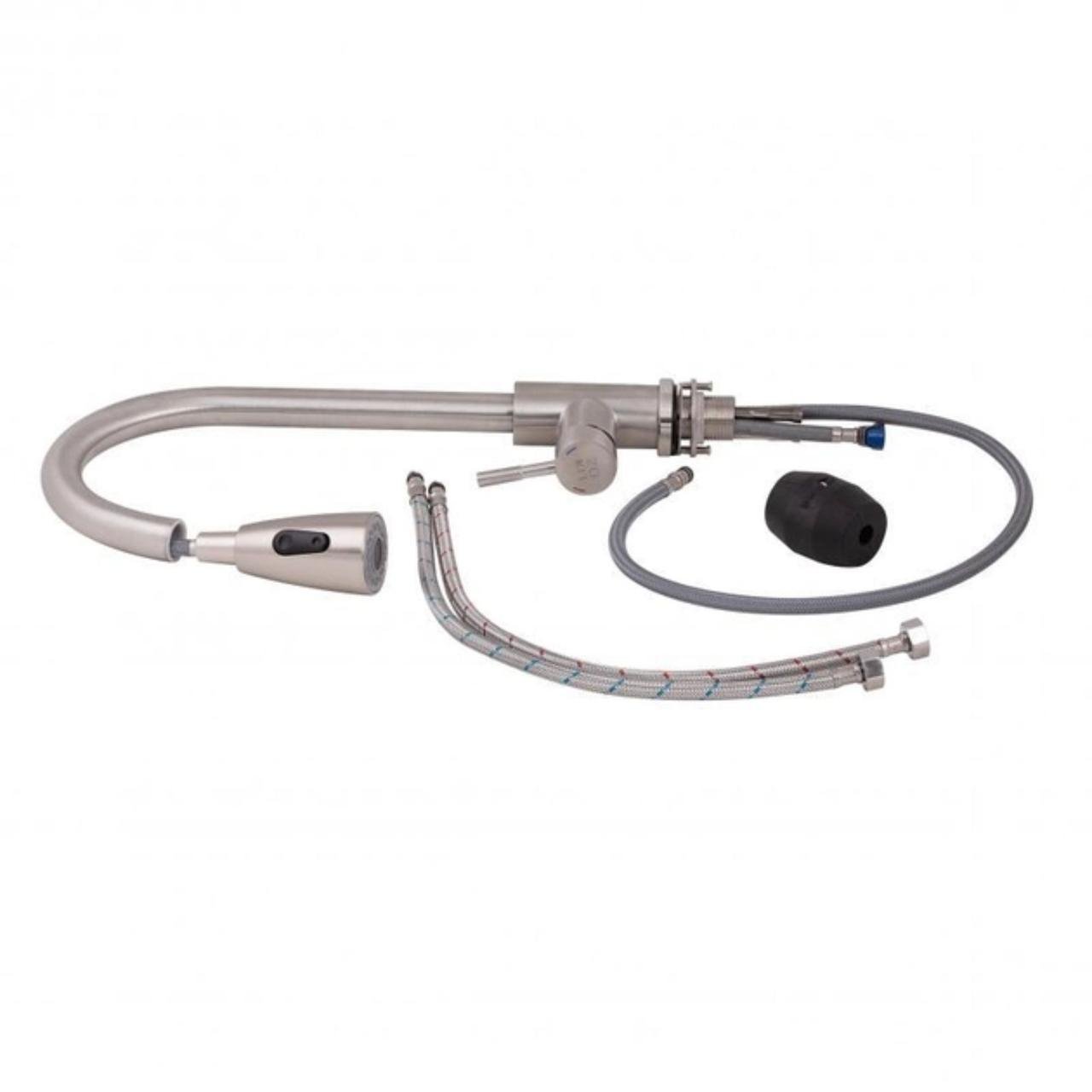 Змішувач для кухні Lidz Aria 015FL LDARI015FLNKS34945 з висувним виливом k35 Nickel (2553560410) - фото 5 Змішувач для кухні Lidz Aria 015FL LDARI015FLNKS34945 з висувним виливом k35 Nickel (2553560410) - фото 5