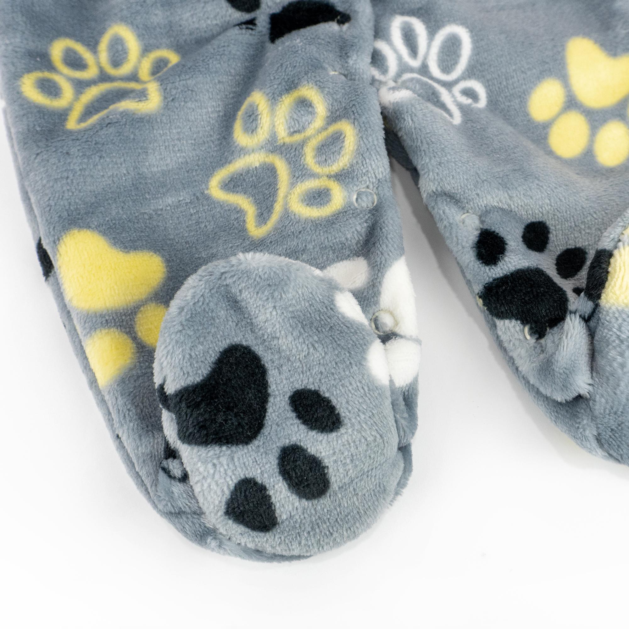 Комбинезон детский теплый Dexter's Cute Paws 62 см Серый (d12-14-1лп-ср) - фото 4 Комбинезон детский теплый Dexter's Cute Paws 62 см Серый (d12-14-1лп-ср) - фото 4