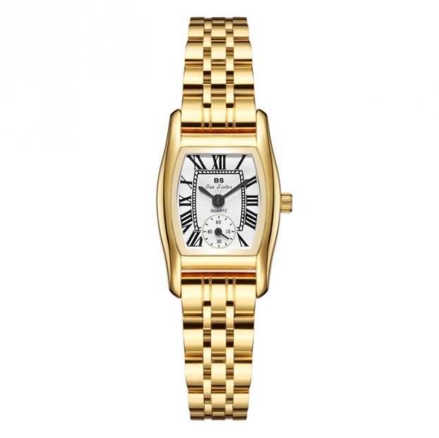 Наручные часы женские BS Great кварцевый механизм Золотой (21379635)