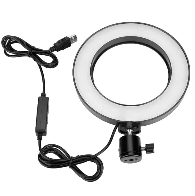 Кільцева світлодіодна лампа USB Ring Fill Light 16 см (014723) - фото 1