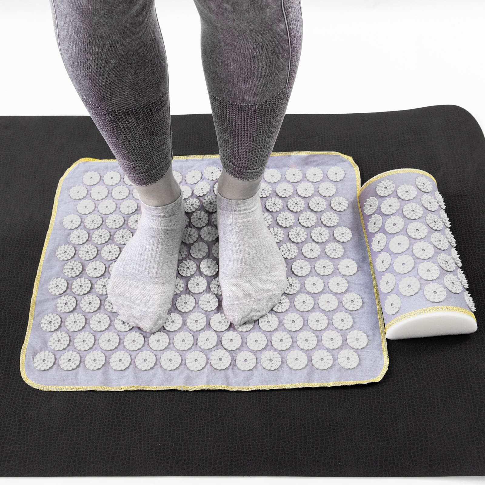 Набор OSPORT Set 111 коврик для йоги/аппликатор Кузнецова/массажный ролик (n-0144-01-0302-01) - фото 5