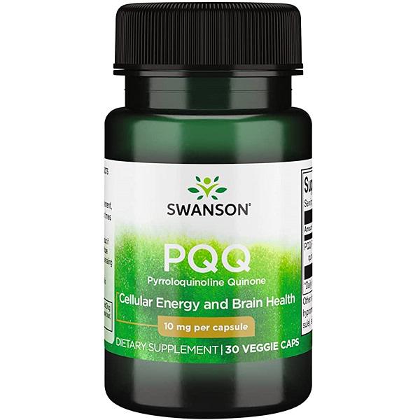 Антиоксидант PQQ Swanson PQQ Pyrroloquinoline Quinone 10 мг 30 капсул (000019621)