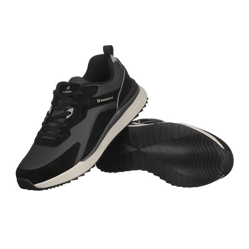 Кросівки чоловічі BaaS W3137-7C з комбінованих матеріалів р. 41 Чорний (20359) - фото 4