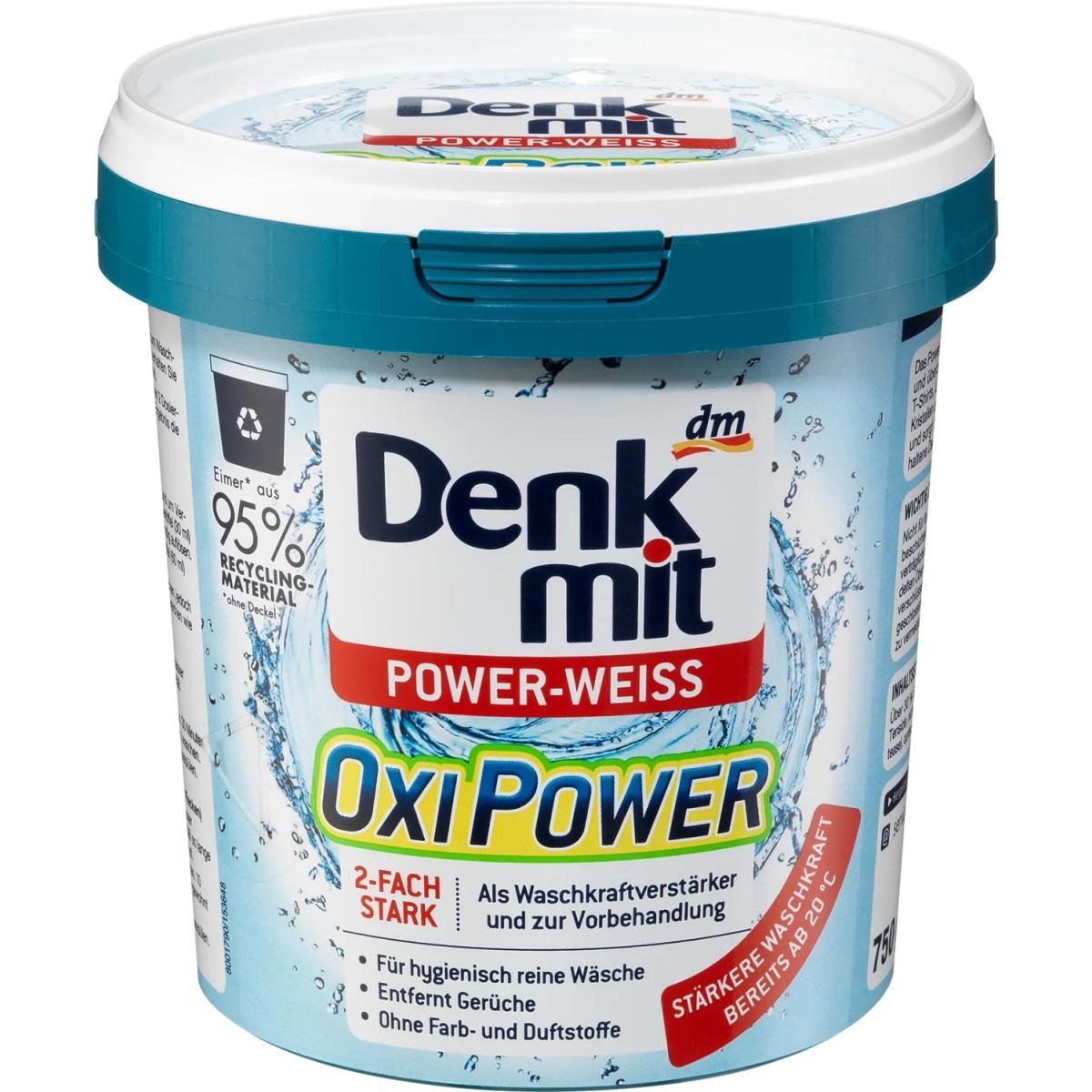 Засіб для видалення плям та відбілювач Denkmit Oxi Power 750 г (13310571)