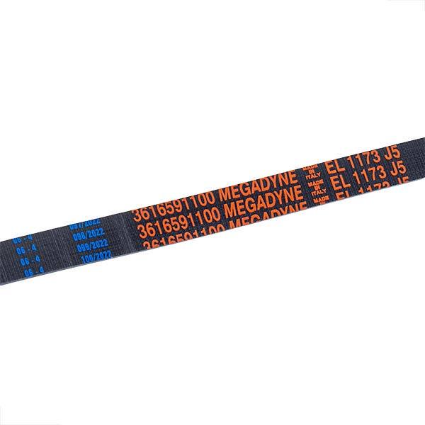 Ремень EL для стирки LG 4400FR3116A Megadyne 1173J5 (00000000246) - фото 2 Ремень EL для стирки LG 4400FR3116A Megadyne 1173J5 (00000000246) - фото 2