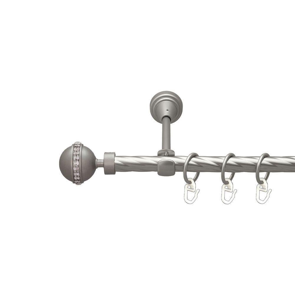 Карниз трубчатый витой Orvit Авея одинарный 16 мм 200 см Сатин (000-8482) - фото 1 Карниз трубчатый витой Orvit Авея одинарный 16 мм 200 см Сатин (000-8482) - фото 1