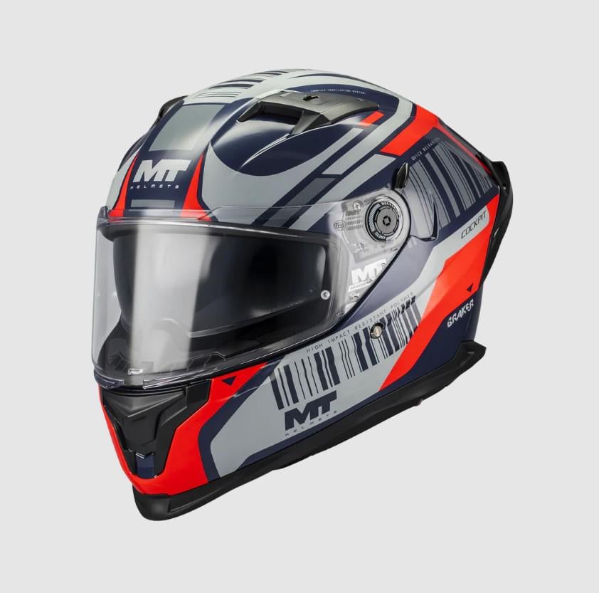 Мотошлем MT Braker SV COCKPIT C5 M Gloss (54005) Мотошлем MT Braker SV COCKPIT C5 M Gloss (54005)