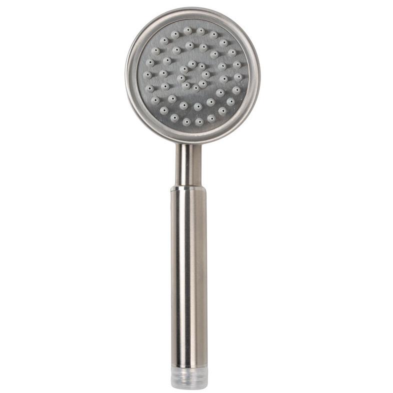 Душевая лейка Platinum 349 N (9604) PLS-A32638 однорежимная 100 мм Сатин (151570)