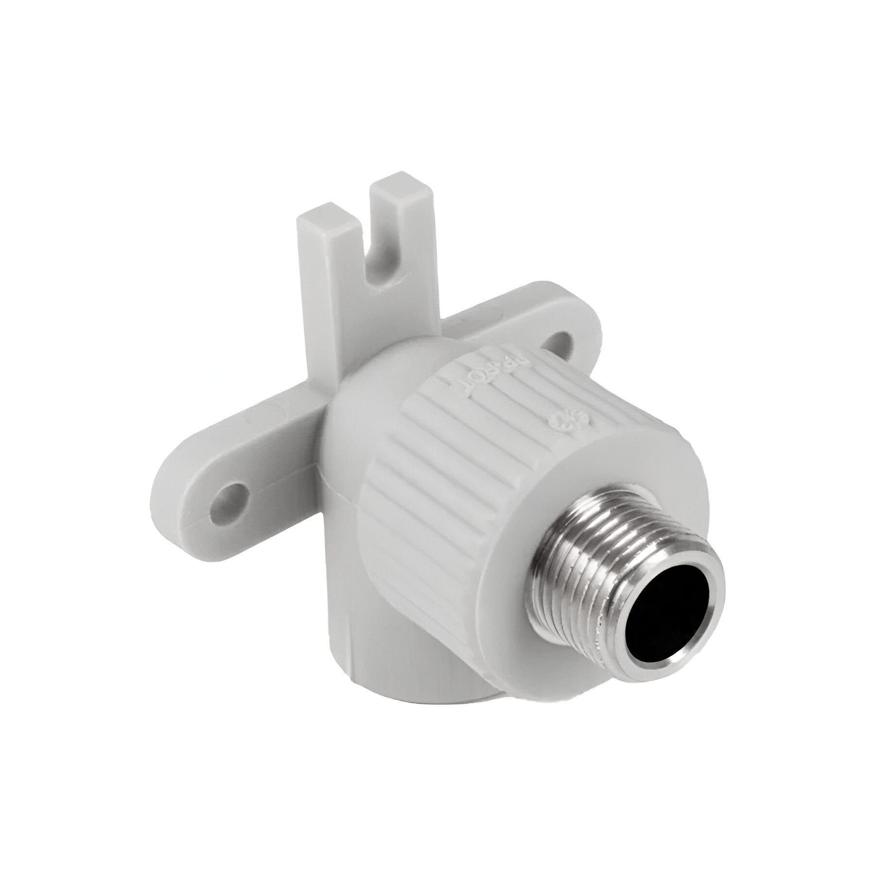 Колено настенное REIGER 20 мм x 1/2" с наружной металлической резьбой (TK-6546971)