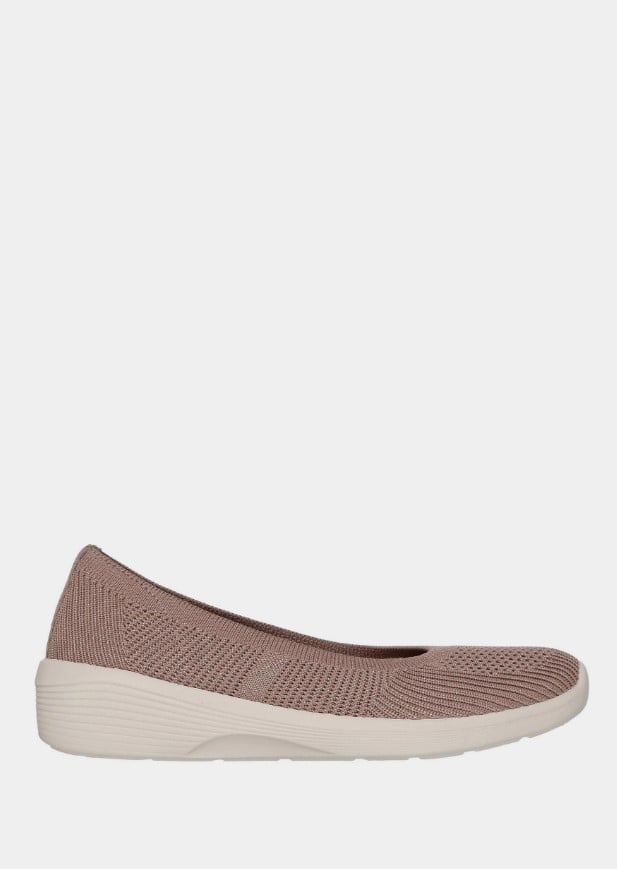 Балетки женские Skechers 158987 MOC р. 36,5 Мокко (158987MOC-36,5)