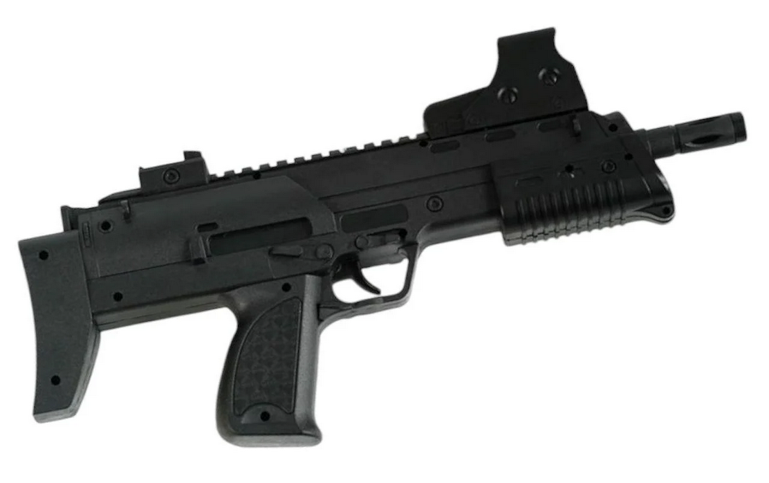 Автомат с лазерным прицелом и съемными деталями (140359)