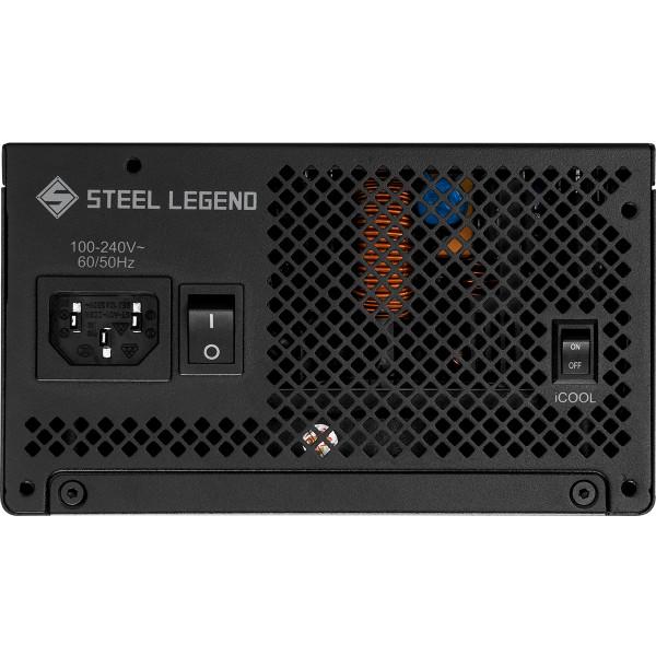 Блок живлення ASRock SteelLegend SL-850G 850W ATX 3.1 80+ Gold модульний Retail (28745437) - фото 2 Блок живлення ASRock SteelLegend SL-850G 850W ATX 3.1 80+ Gold модульний Retail (28745437) - фото 2