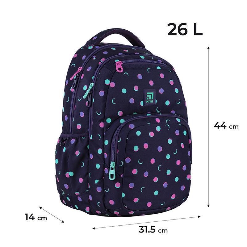 Рюкзак KITE Education teens 44x31,5x14 см 26 л Фіолетовий (K24-903L-2) - фото 10