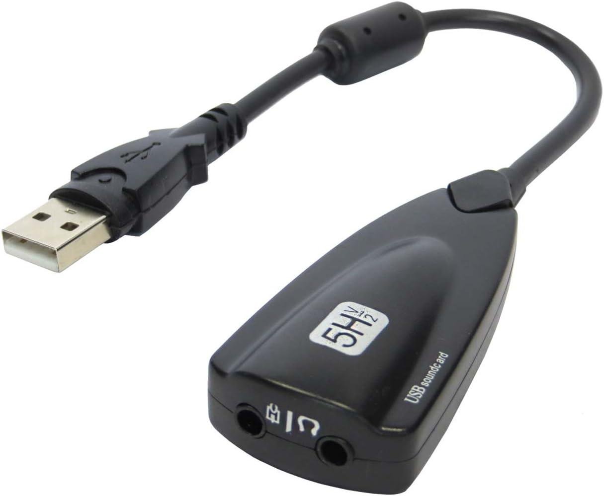 Звукова карта 7.1 USB QTS-008 Black (16161) - фото 1