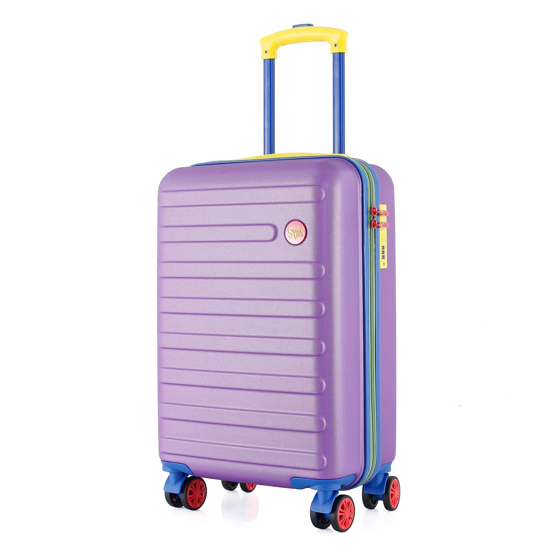 Чемодан имел для ручной клади SEMI LINE 20" ABS-Plastic S Purple (T5845-1)