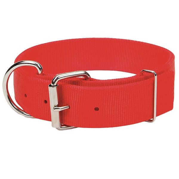Ошейник двойной для собак Coastal Macho Dog нейлон 4,5х65 см (05903_RED24)