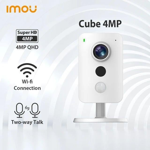 Камера видеонаблюдения IP Wi-Fi IMOU Cube 4MP QHD 2560x1440 px (2144108441) - фото 5