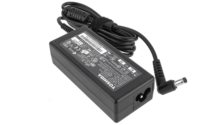 Блок живлення для ноутбука Toshiba без кабелю L-подібний роз'єм 19 V 3,42 A 65 W 5,5x2,5 мм (1914748552)