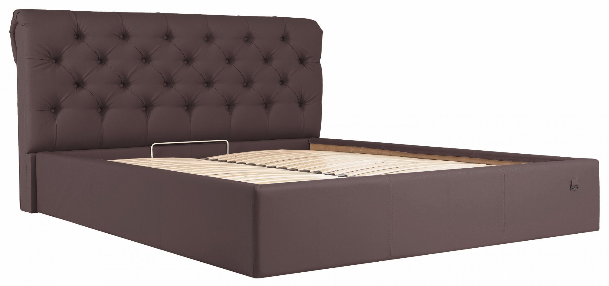 Кровать двуспальная London Standart Флай 2231 180х200 см Темно-коричневый