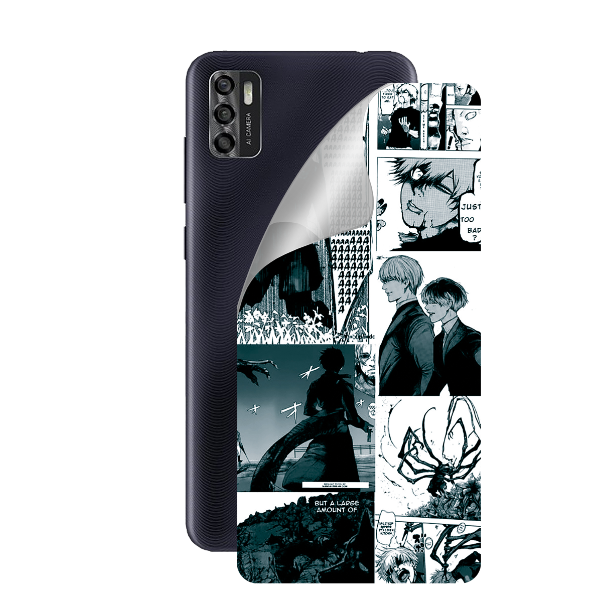 Полиуретановая пленка для ZTE Blade A7s 2020 серии Print Armor