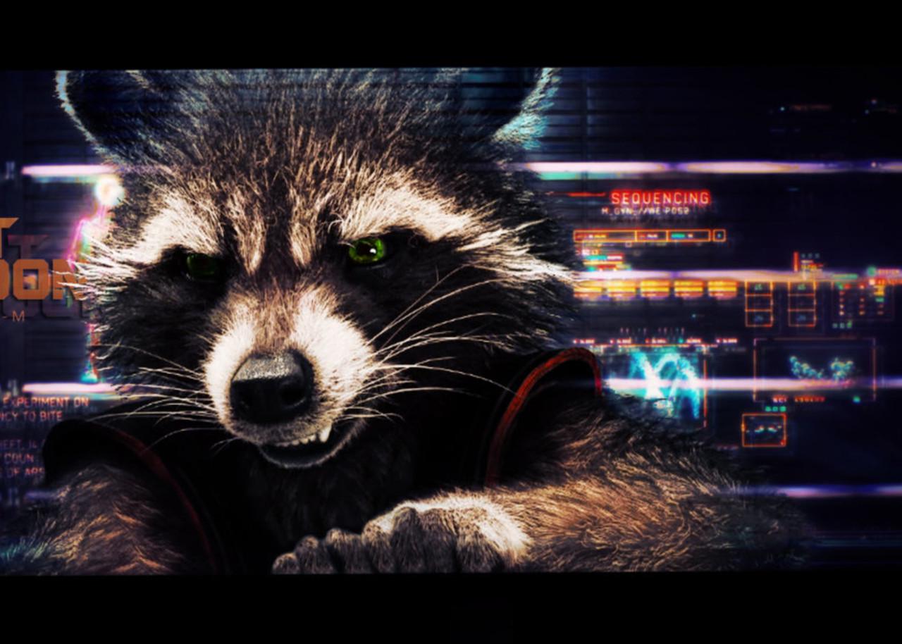 Картина GeekLand Guardians of the Galaxy Ракета