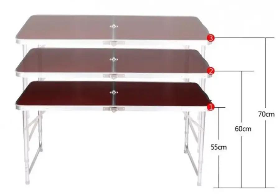 Стол складной для пикника Rainberg RB-9302 с 4 стульями до 60 кг (78274207) - фото 4