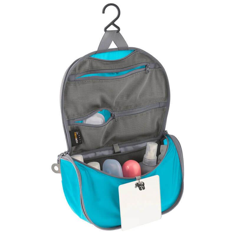 Sea to Summit Ultra-Sil Hanging Toiletry Bag S Blue Atoll (STS ATC023011-040203) - фото 2