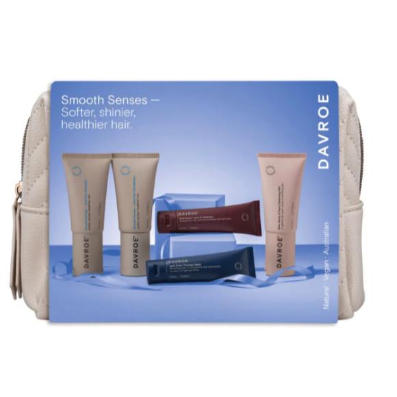 Набор для разглаживания волос в косметичке Davroe Smooth Senses Travel Pack (9326123009302)
