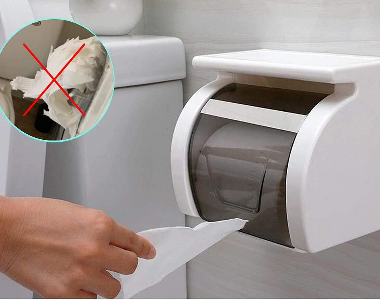 Подставка-органайзер для туалетной бумаги 15,5х16,5х13 см - фото 5 Подставка-органайзер для туалетной бумаги 15,5х16,5х13 см - фото 5