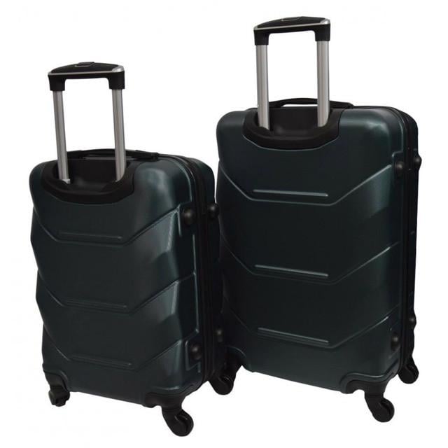 Комплект валіз пластикових Bonro 2019 середня і велика 2 шт. Смарагдовий (2670149109) - фото 2 Комплект валіз пластикових Bonro 2019 середня і велика 2 шт. Смарагдовий (2670149109) - фото 2