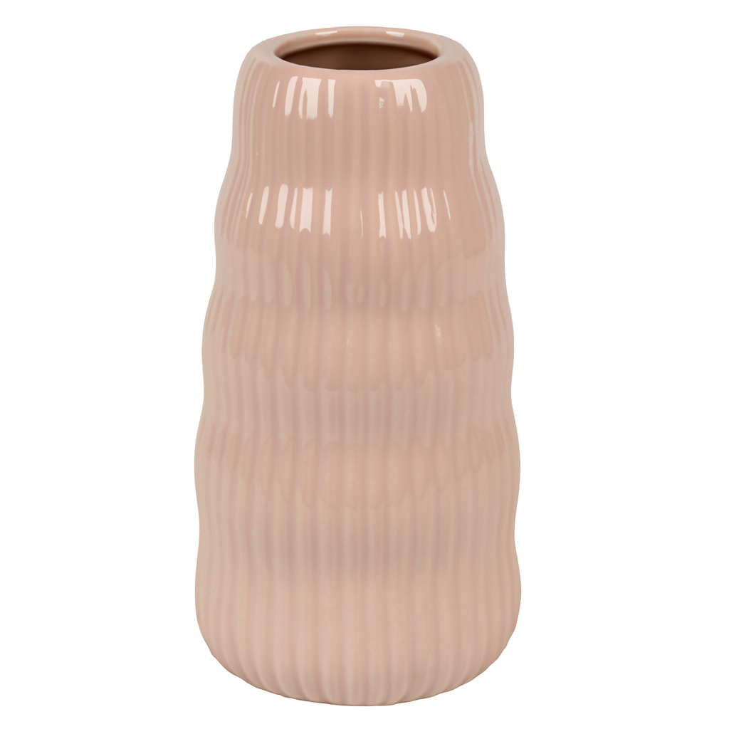 Ваза для цветов Wavy R10309-L 26х9 см Розовый Ваза для цветов Wavy R10309-L 26х9 см Розовый