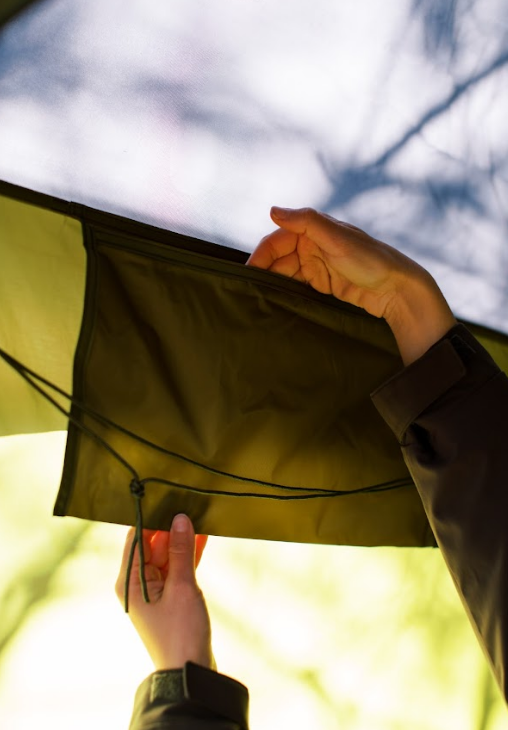 Тент-палатка кемпинговая Tribe Shower Pro душ/туалет Olive (T-AC-0001-olive) - фото 6