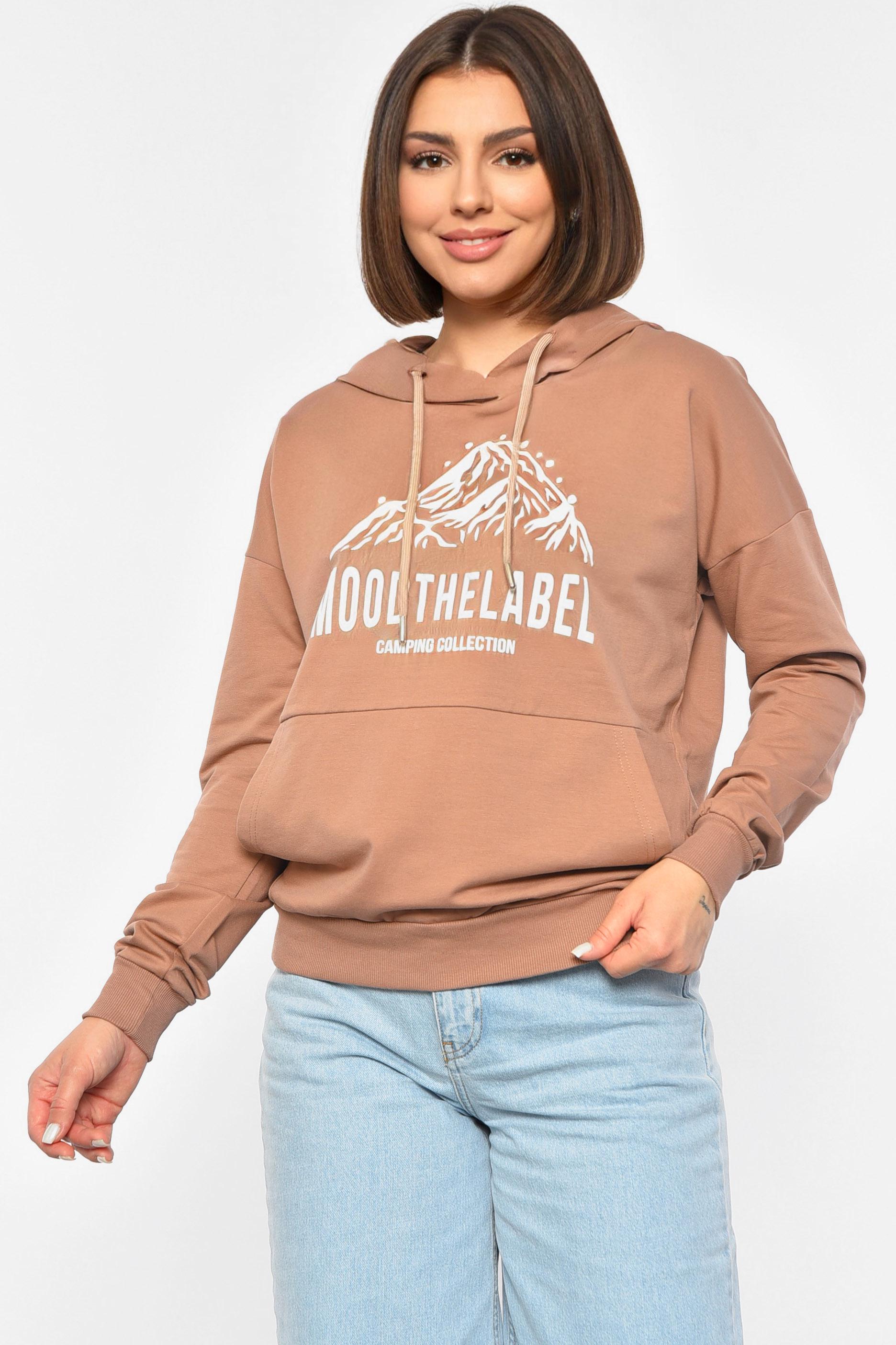 Худи женское M Мокко (189694)