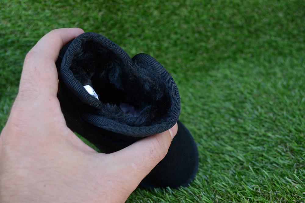 Уггі дитячі низькі замшеві для малюків р. 24 Black (11376835) - фото 2